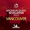 Michelin tähtiä Vancouveriin