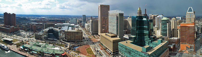 Hurjan maineen Baltimore