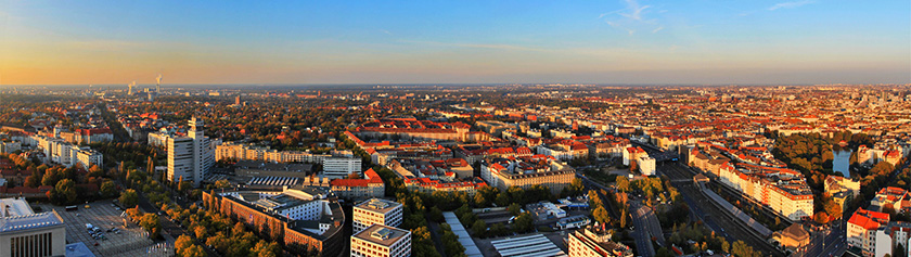 Funkturmin huipulla