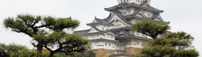 Valkea linna, koskettava Hiroshima sekä Japanin päätepiste
