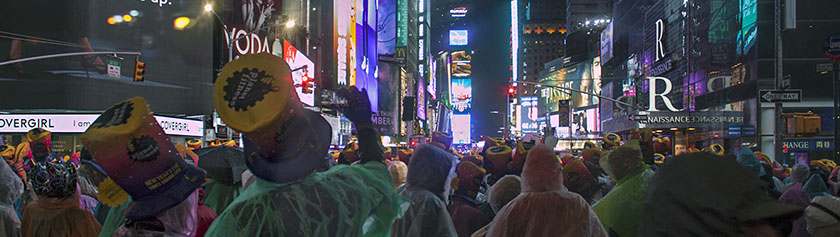 Uusivuosi Times Squarella